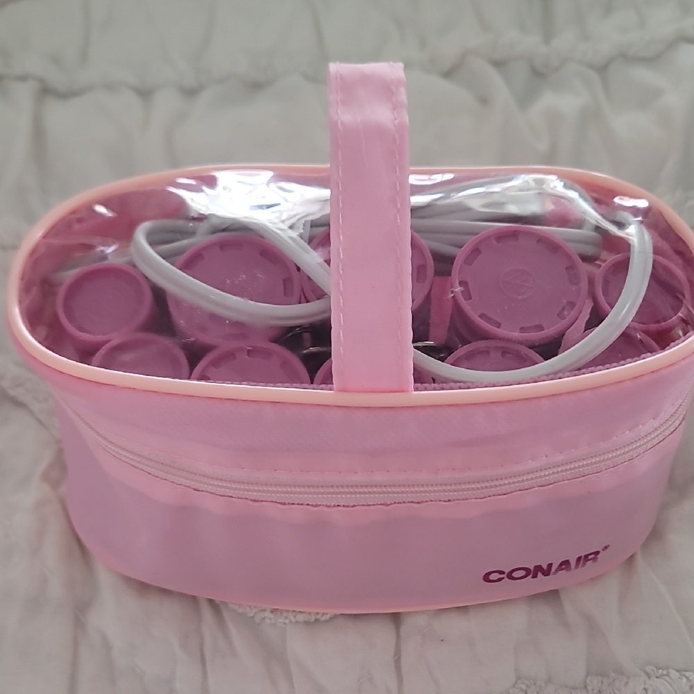 Conair Pink Hair Roller Set